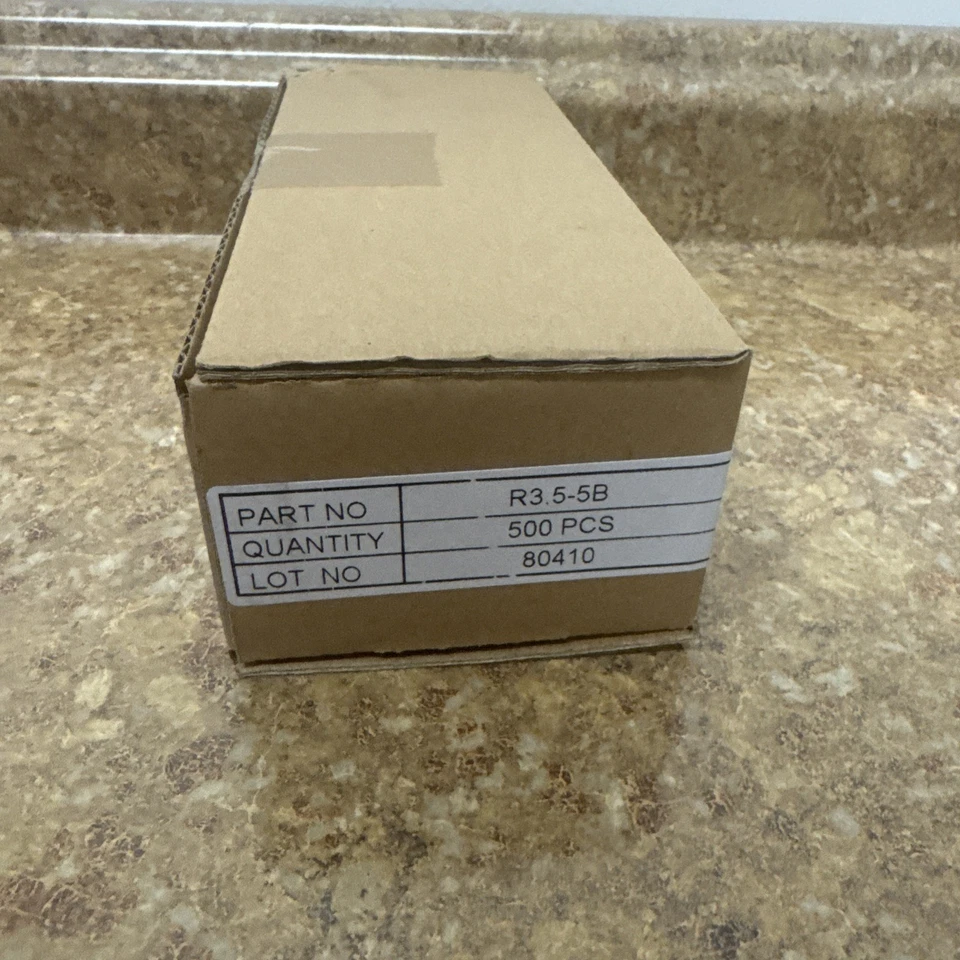 Ring Terminal, 14-12AWG, #10 Stud Size, Non Insulated, Brazed Seam, 500 PACK!! - Image 2 of 4