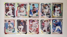 2026 Donruss Baseball - HOLO FOIL PARALLELS - Card #s 1-200 - U Pick