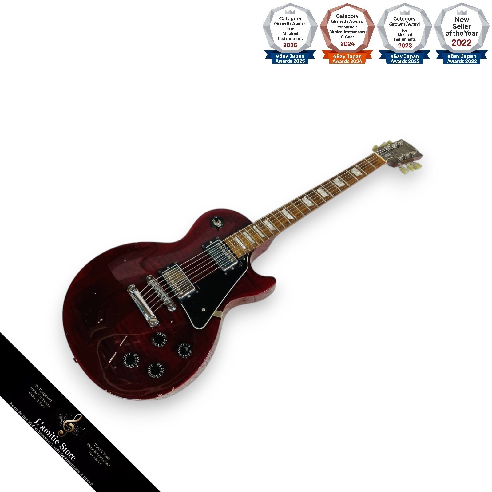 Gibson Les Paul Studio 2001 Electric Guitar Scratched 3.8kg No Case