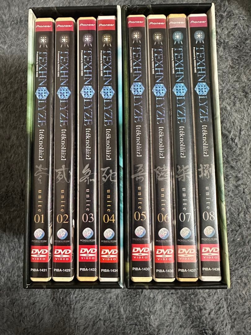 TEXHNOLYZE Anime DVD Box Set Vol. 1-8 Complete Tested Japan | eBay