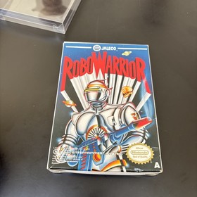 Robo Warrior (Nintendo NES, 1988) con scatola e protezione scatola