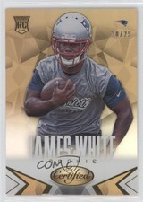 2014 Certified Gold Mirror 20/25 James White #130 1m1a
