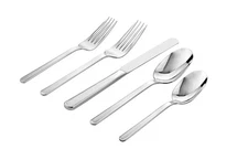 Godinger 20 Piece Flatware Set with 4 Dinner Forks, 4 Salad Forks, 4...