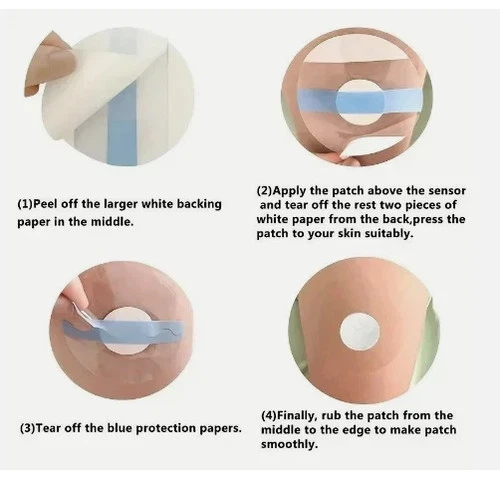 10/20/50 Pack Libre Sensor Covers Waterproof Patches for Freestyle Libre 1/2/3 - Picture 2 of 6