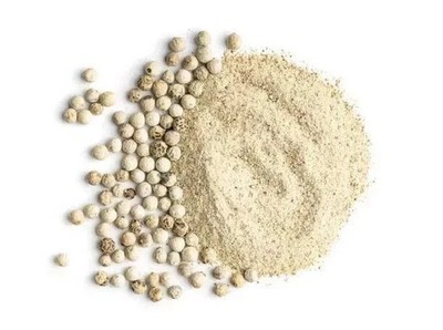 Organic White Pepper Ground High Quality from Ceylon Forest Gardens Grade A