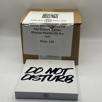 BH  Cosmetics Do Not Disturb 9 Color Eyeshadow Palette, New! Case Of 6!