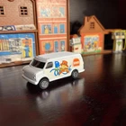 Vintage Corgi Junoirs White Wimpy Advertising US Van Die Cast Model Toy Car