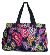 Vera Bradley Mandy Tote  Twilight Paisley Qui...