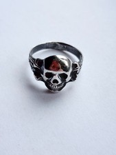 handmade silver ring, made in the style of old Germany
