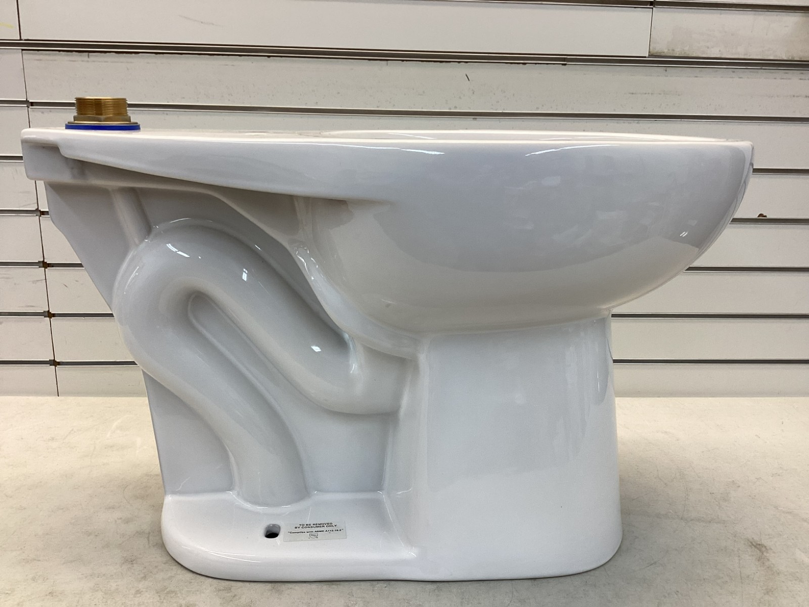 ZURN  Z5665-BWL1 Floor Bowl; Ada Height 1.1-1.6 Gpf