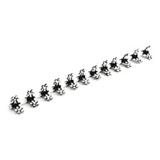 12 pcs of Elegant Mini Hairpin Rhinestone Flower Hairpin Jaw Clips for Weddin...