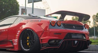 Passend für Ferrari F430 ESP Style Kohlefaser Heckflügel 04-09