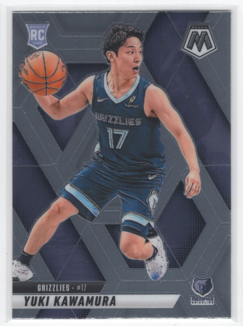 #209 2024-25 Mosaic BASE ) Yuki Kawamura RC Grizzlies