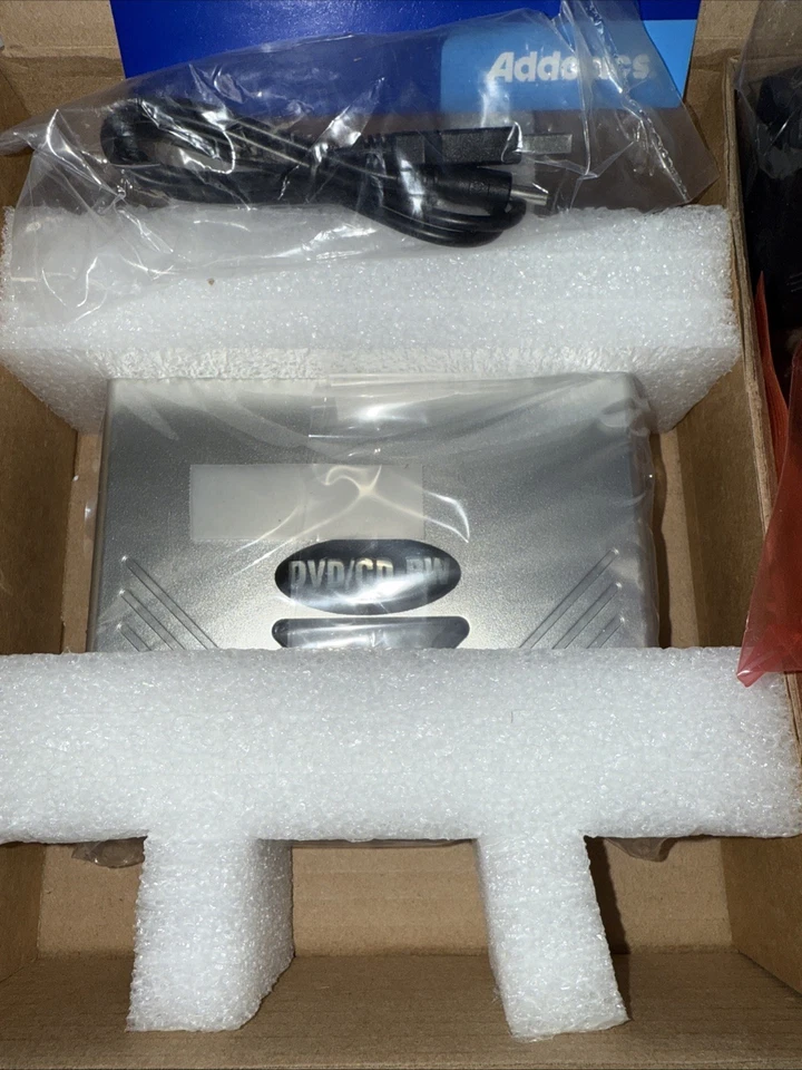 Addonics DVD CDRW Disk Drive Unit All In One Pocket Series Storage Device Open - Image 2 of 4