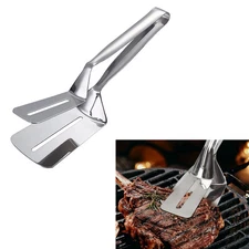 Kitchens Tongs Premium Stainless Steel Multipurpose Gripper Bread Clip Steak Cla