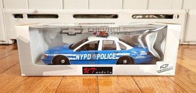 UT MODELS NEW YORK POLICE DEPT NYPD CHEVROLET CAPRICE 1/18 SCALE DIECAST UT0597