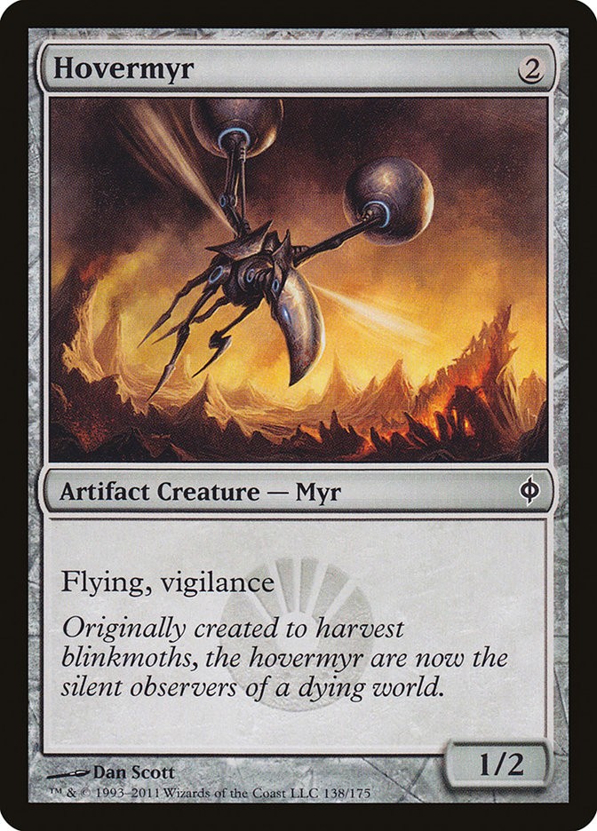 MTG Magic the Gathering Hovermyr (138/181) New Phyrexia LP