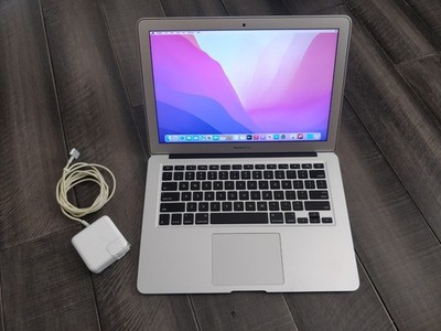 Apple Macbook Air 13 inch, A1466, 2015, i5, 1.6 GHz, 8GB, 128 GB, MacOS Monterey