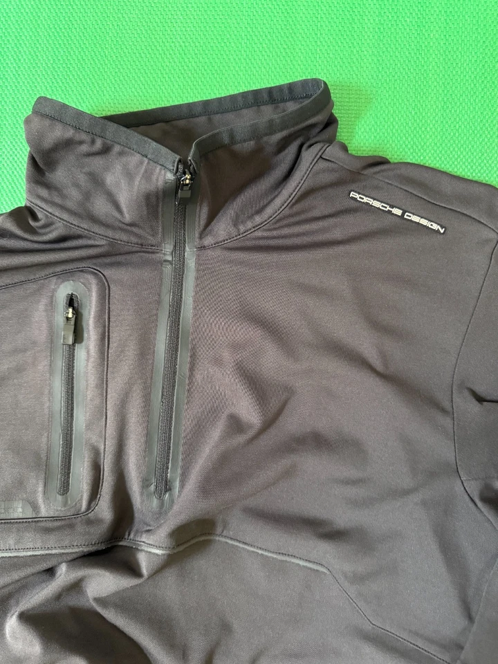 Chaqueta Pullover Porsche Design P'5000 1/4 Cremallera Talla Pequeña Foto 3 de 4