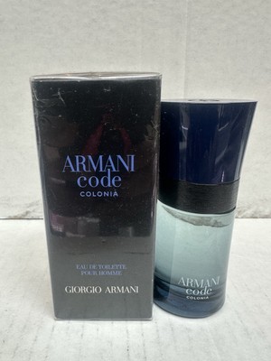 Armani Code Colonia by Giorgio Armani 1.7 oz / 50ml EDT Spray Men Cologne HTF 