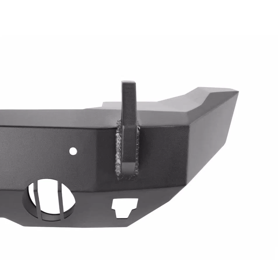 Rugged Ridge HD Stubby 2.55mm Steel Front Bumper for Jeep Wrangler Gladiator Foto 3 de 4