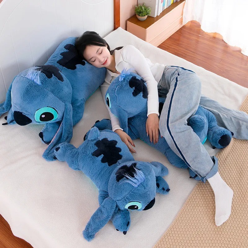 100/60/80cm Stitch Doll Plush Toys Lilo&stitch Plush Stuffed Doll Soft Pillow Lo
