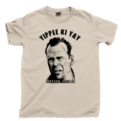 Die Hard T Shirt Alan Rickman Hans Gruber Bubby Nakatomi Plaza