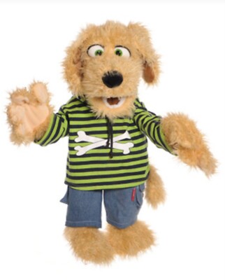 Living Puppets Handpuppe Handspieltiere Hund Bosse 65cm 