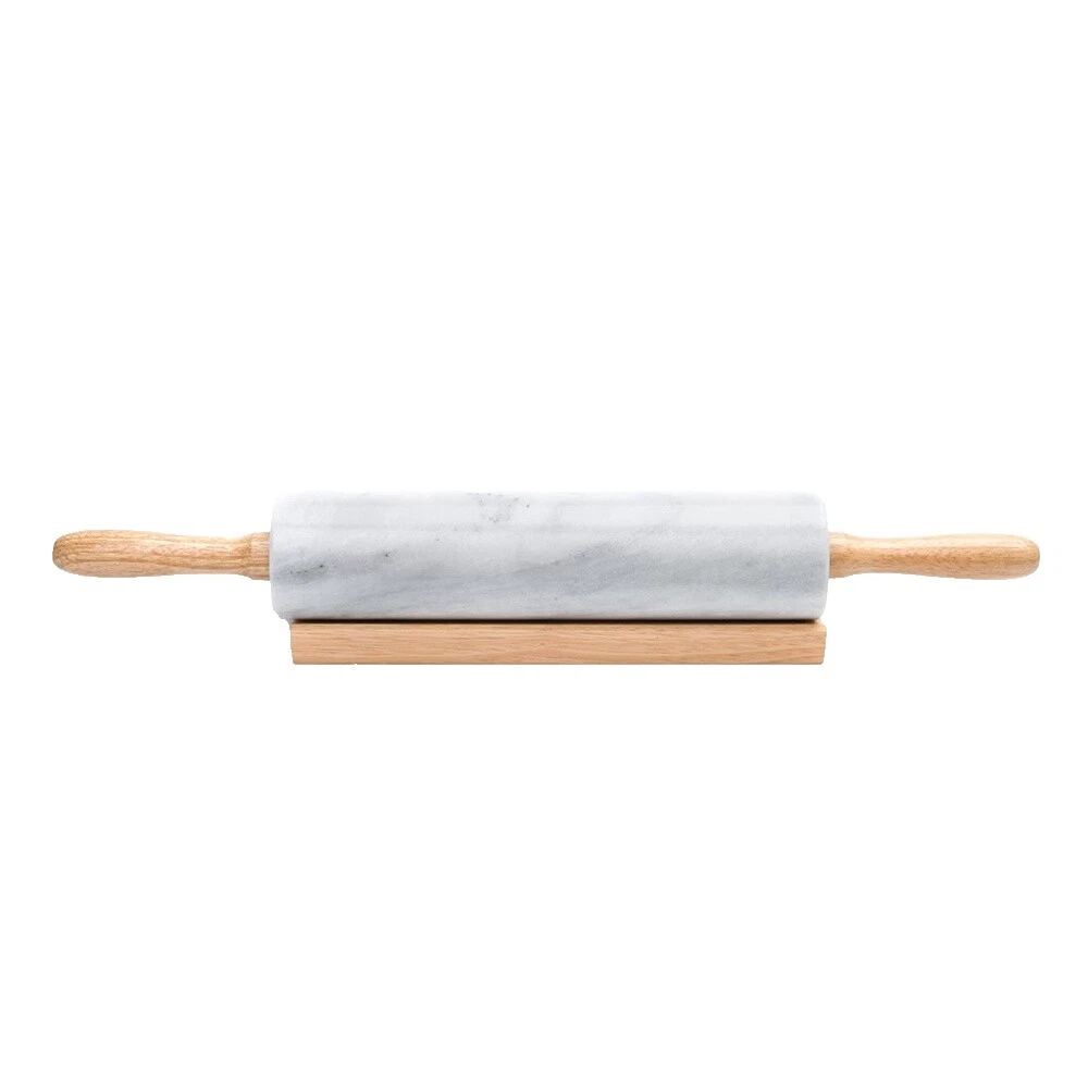 Fox Run White Rolling Pins for Baking and Cake Decorating
