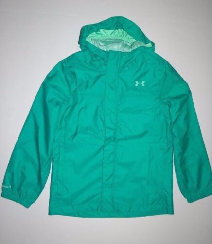 Under Armour Girls Youth UA Bora Full zip Windbreaker Jacket Med $75 - Picture 1 of 4