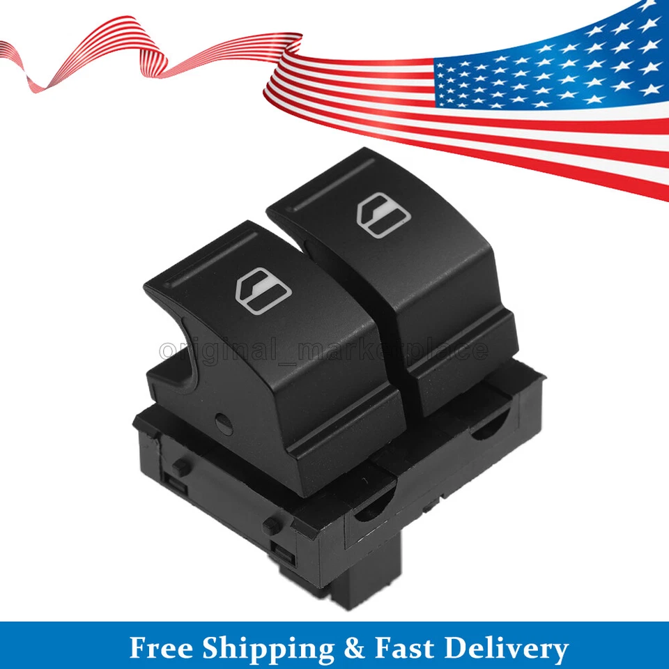 Interruptor de ventana eléctrica delantero izquierdo lado del conductor para Volkswagen Eos Rabbit 1K3959857 Foto 4 de 4