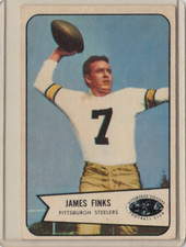 1954 Bowman #61 Jim Finks EX +   Set Break