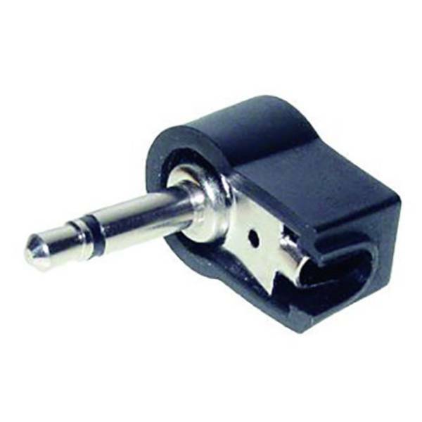 Tru components jack 3 5 mm spina angolata poli 2 mono nero 1 pz Tru components jack 3 5 mm spina angolata poli 2 mono nero 1 pz