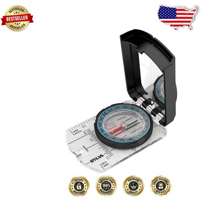 Durable 1:24k Compass with Rubber Grip & Luminous Features for Night Use