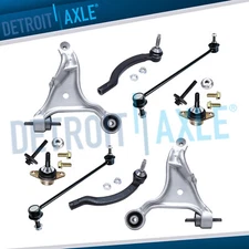 8pc Front Control Arm Ball Joint Sway Bar Suspension Kit for 2000-2006 Volvo S80