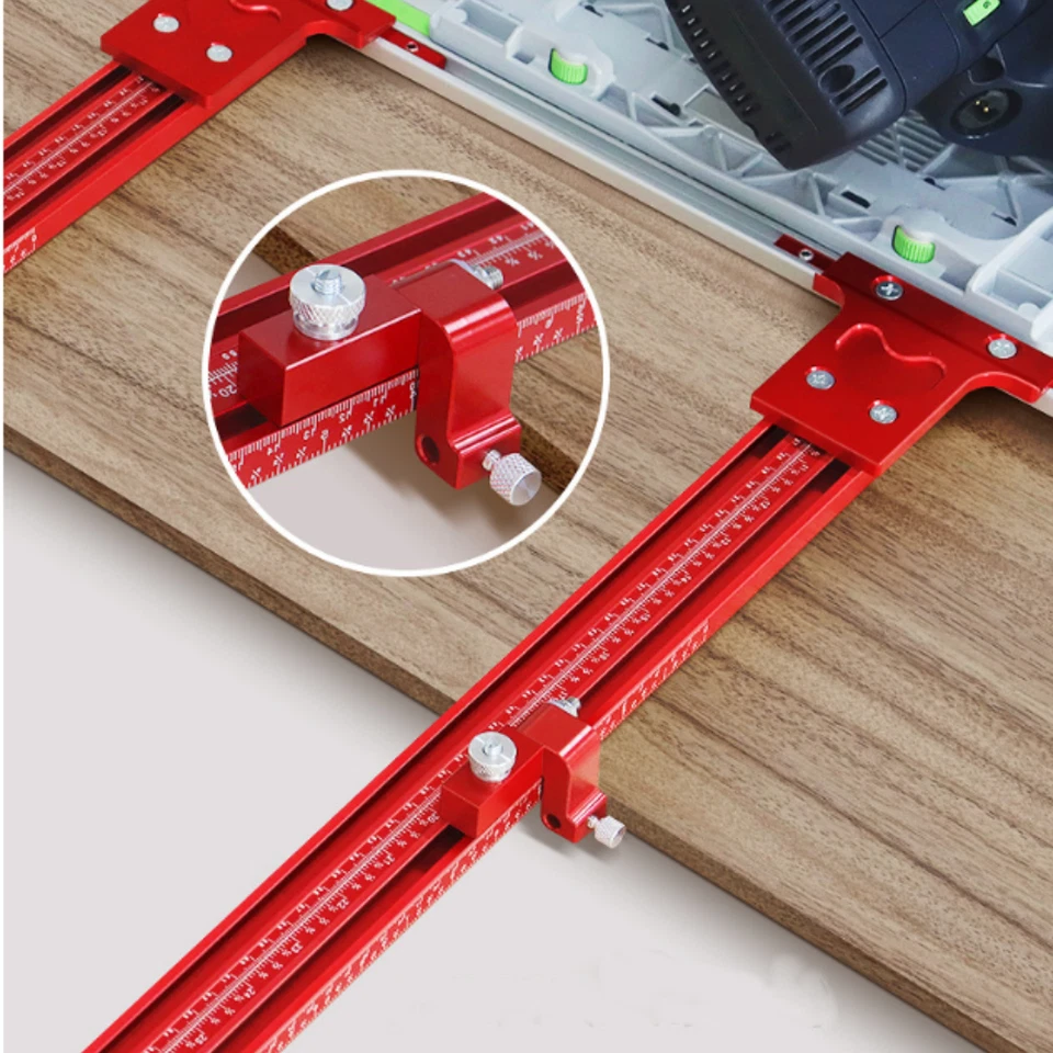 Parallelanschlag Anschlag Aluminium für Makita und Festool Führungsschiene Neu - Bild 3 von 4