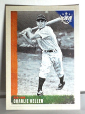 Panini Diamond Kings Charlie Keller  #2 New York BaseBall Card