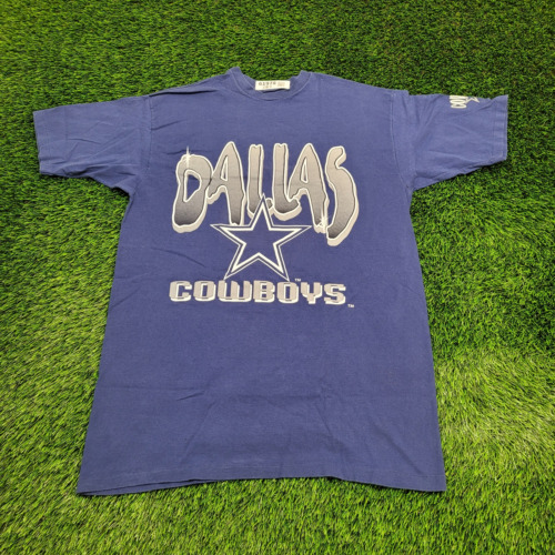 Vintage NFL Dallas-Cowboys The-Boys Shirt XL 23x32 Single-Stitch Spellout USA - Picture 1 of 12