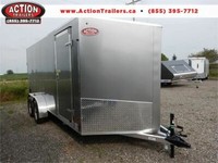 7X16 AMERALITE ALL ALUMINUM W/ RAMP DOOR - NO MORE RUST!