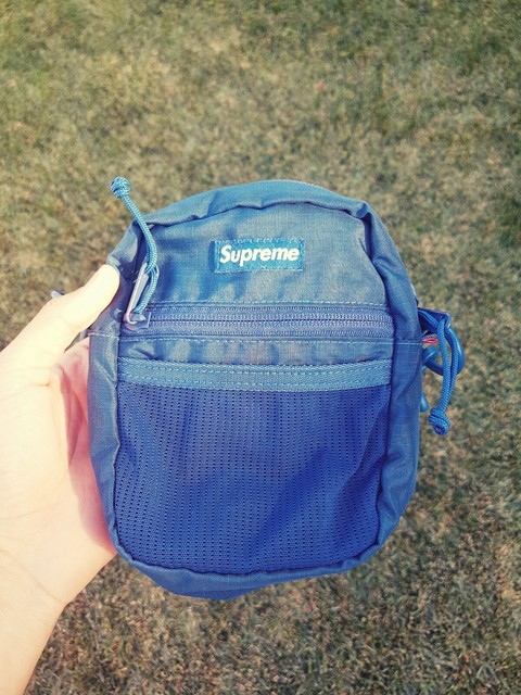 supreme ss17 backpack teal
