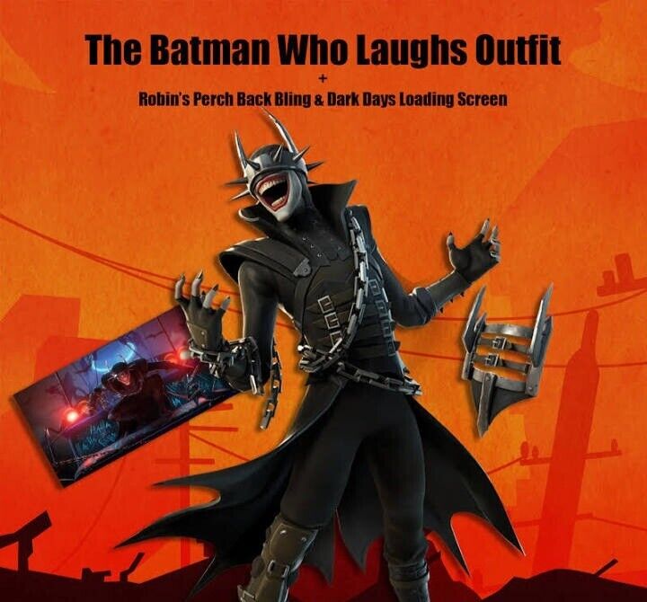 Fortnite - The Batman Who Laughs Outfit (DLC) Epic Games - PC - PentaKill  Store - Gift Card e Games