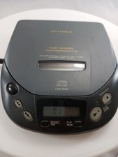 Optimus CD-3470 1996 1-bit DAC Portable CD Player No Headphones No AC Adapter