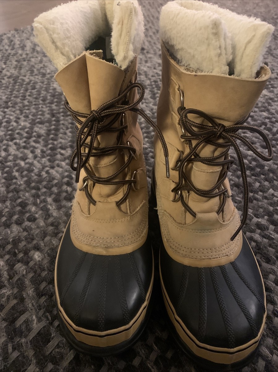 Mens Sorel Caribou Snow Boots, Sz 8 Winter Insulated  display picture 2