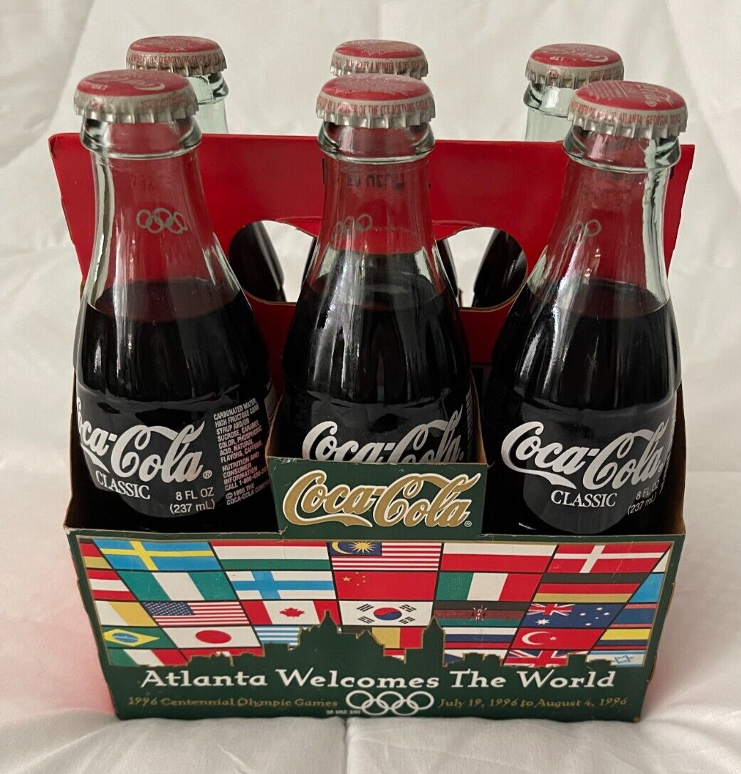 Coca-Cola 6-Pack Commemorative Altanta Olympics 1996 | eBay