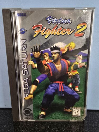 Virtua Fighter 2 - Sega Saturn Video Game USA NTSC Complete With Manual 1995 - Picture 3 of 18