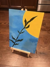 2024 Fall Collection; Part Of Bush Under the sun,11x12, Canvas, Wall art, Plants