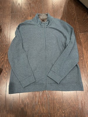 Tasso Elba Mens Full-Zip Sweater Jacket Size 3XL NEW Classic