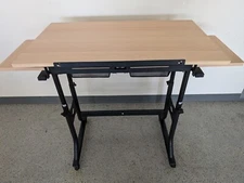 ALVIN Craftmaster Craft, Study, Design Drafting Work Table Desk Drawers Tilt Top