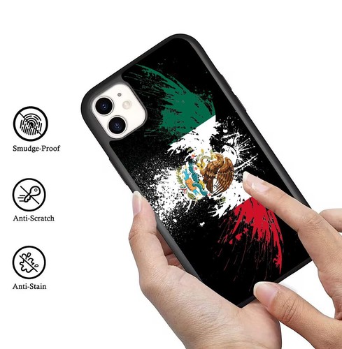 mexico flag For iPhone SE XS XR Max 5 6 7 8 Plus Anti scratch Cover - Picture 15 of 25