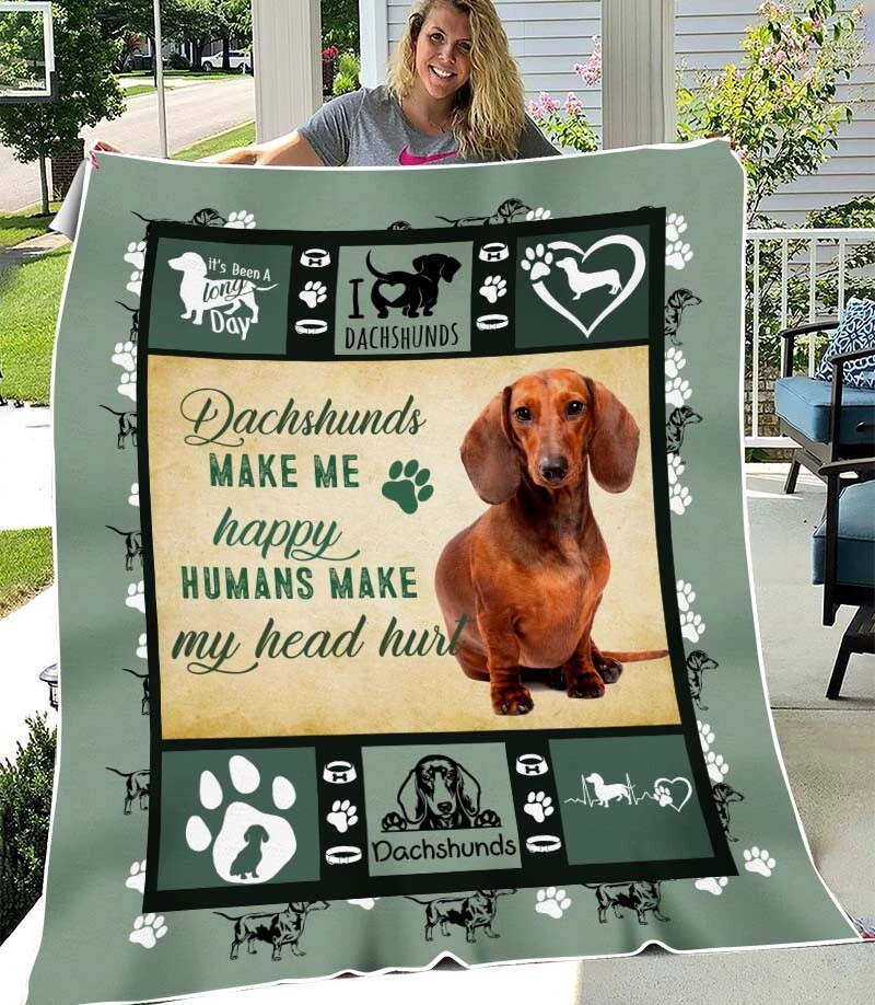Weiner top dog blanket